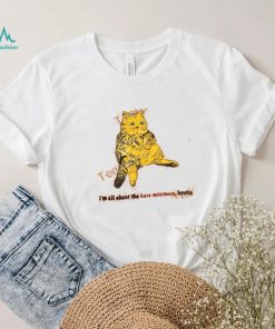 Justinsartstore I’m All About The Bare Minimum Bestie Hoodie