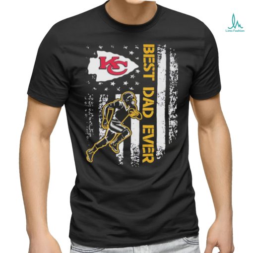 Kansas City Chiefs Best Dad Ever flag vintage shirt