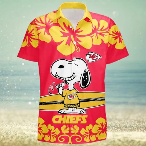 Kansas City Chiefs Snoopy Hawaiian Shirt For Men For Men