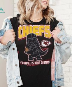 Kansas City Chiefs Star Wars Stay On Target Long Sleeve Tee shirt