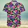 Jazz And Tropical Leaves Pattern Aop Hawaiian Shirt Cheap