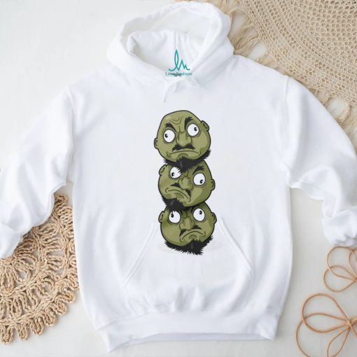 Kashira 3 heads Anime shirt