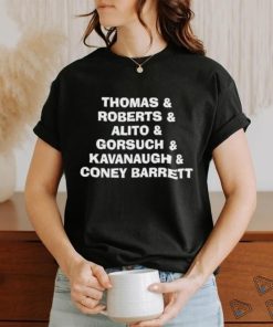Katie Pavlich Thomas Roberts Alito Gorsuch Kavanaugh Coney Barrett Shirt