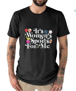 Klevershirtz Store It’s Women’s Sports For Me™️ Retro Shirt