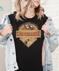 Kohawks Coe College 2023 Ncaa Division Iii Softball Championship Coe College Shirt