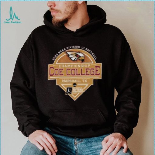 Kohawks Coe College 2023 Ncaa Division Iii Softball Championship Coe College Shirt