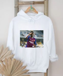 Kounde Wearing Dembele Shirt