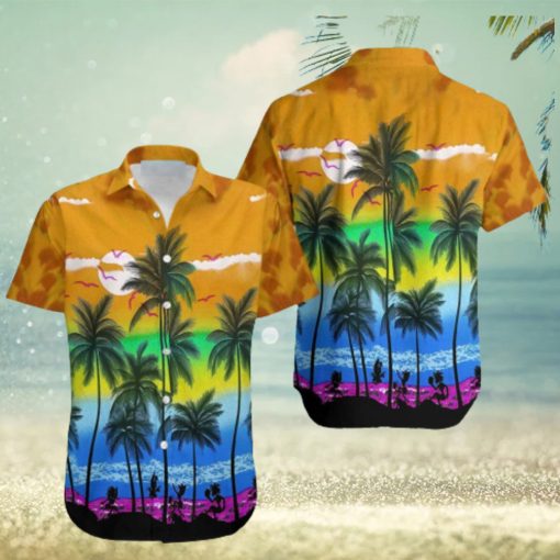 LGBT Beach Aloha Hawaiian Shirts Gift For Summer Vacation