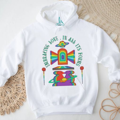 LGBT Pride Embracing Love in all it’s forms art shirt