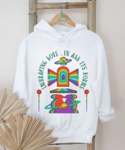 LGBT Pride Embracing Love in all it’s forms art shirt
