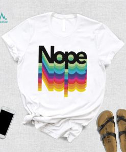 LGBT Pride Nope logo shirt