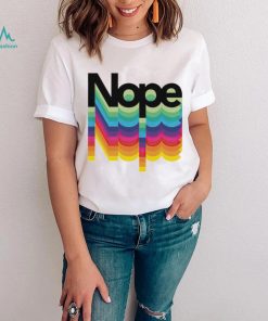 LGBT Pride Nope logo shirt