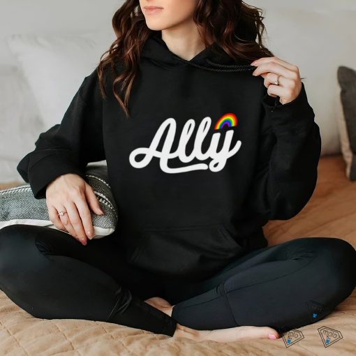 LGBT Rainbow Ally logo shirt