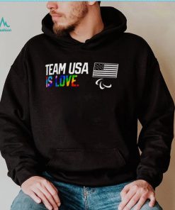 LGBT Team USA is Love Paralympics Pride shirt