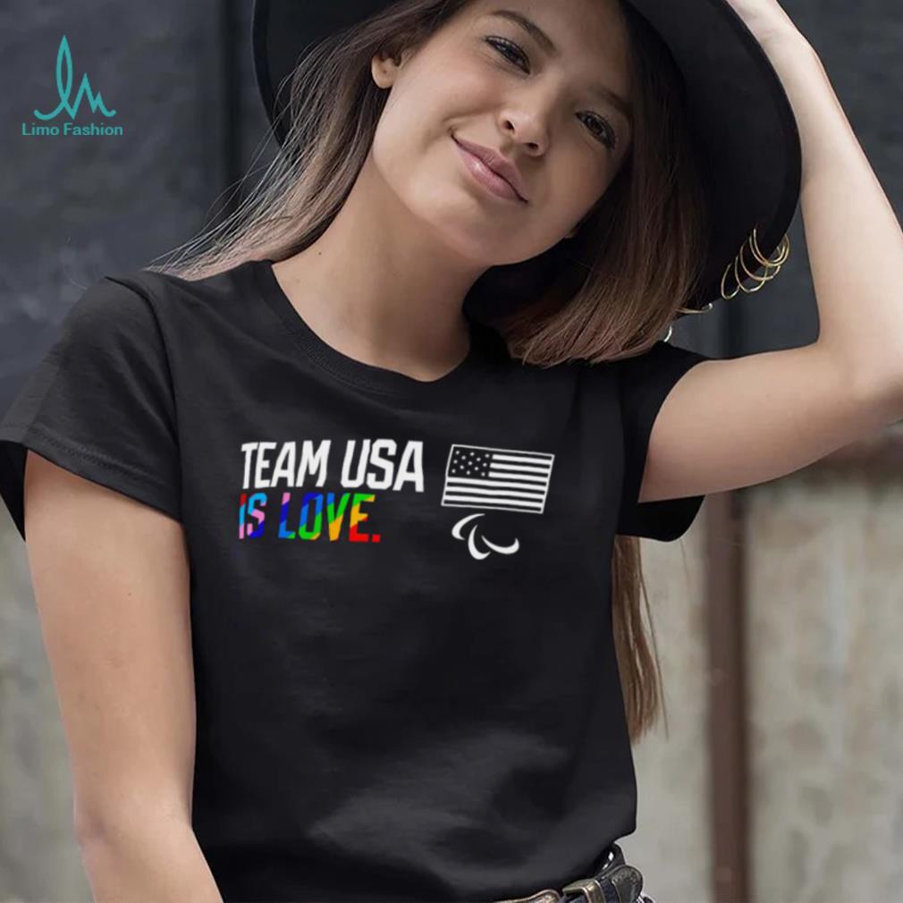 LGBT Team USA is Love Paralympics Pride shirt LGBT Team USA is Love Paralympics Pride shirt