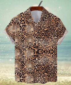 Leopard Short Sleeve Aloha Hawaiian Shirt Summer Gift For Men And Women