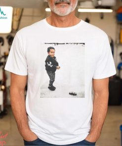 Lewis Hamilton Wearing Hamilton Signature Shirt