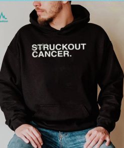 Liam Hendriks Wearing Struckout Cancer T Shirt