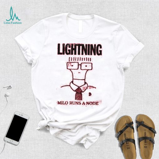 Lightning Store Milo Runs A Node Sweatshirt