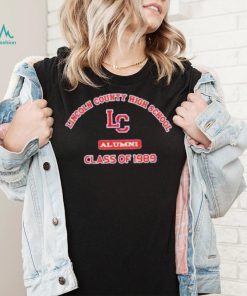 Lincoln county high school alumni class of 1989 shirt