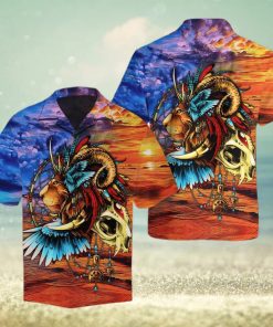 Lion Native Multicolor Hawaiian Shirt