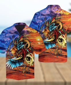 Lion Native Multicolor Hawaiian Shirt