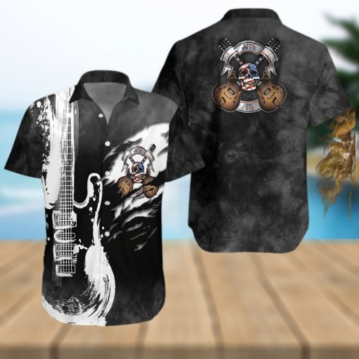 Live Free Or Die Guitar Hawaiian Shirt