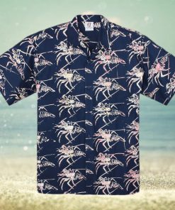 Lobster Fest Blue Amazing Design Hawaiian Shirt