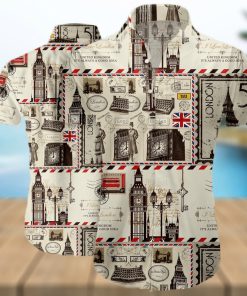 London Pattern Hawaiian Shirt