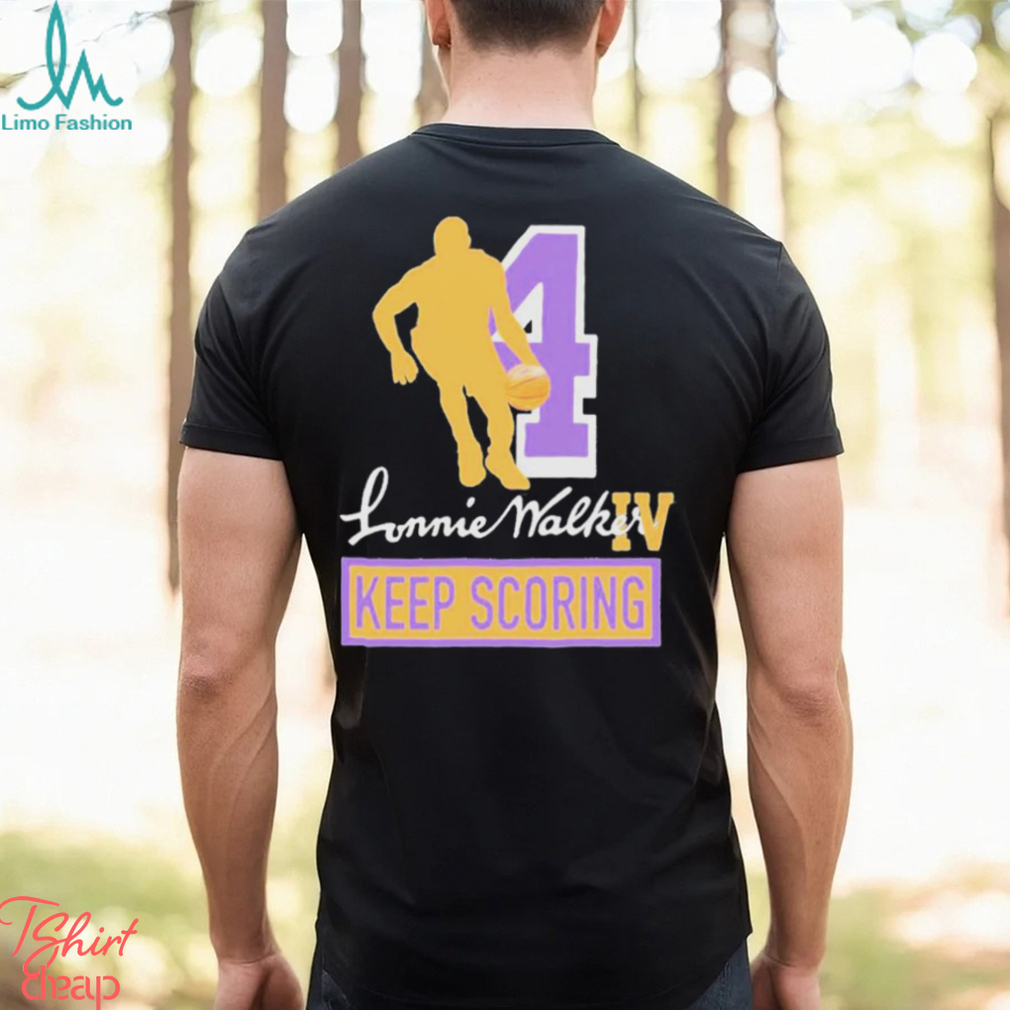 Lonnie Walker Iv Keep Scoring Shirt Lonnie Walker Iv Keep Scoring Shirt