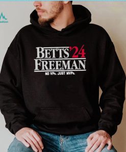 Los Angeles Dodgers Mookie Betts and Freddie Freeman 2024 no VPs just MVPs shirt