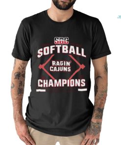 Louisiana Ragin’ Cajuns Blue 84 2023 Sun Belt Softball Regular Season Champions T Shirt