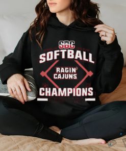 Louisiana Ragin’ Cajuns Blue 84 2023 Sun Belt Softball Regular Season Champions T Shirt