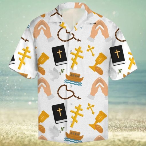 Love Jesus Pray For Peace Hawaiian Shirt