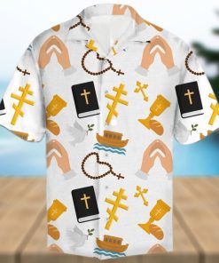 Love Jesus Pray For Peace Hawaiian Shirt