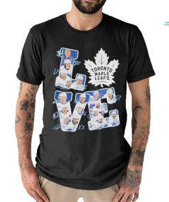 Love Toronto Maple Leafs Team Hockey Signatures Shirt