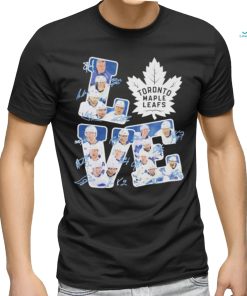 Love Toronto Maple Leafs Team Hockey Signatures Shirt