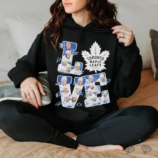 Love Toronto Maple Leafs Team Hockey Signatures Shirt