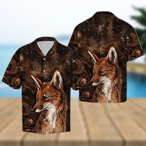 Lovely Fox Hawaiian Shirt