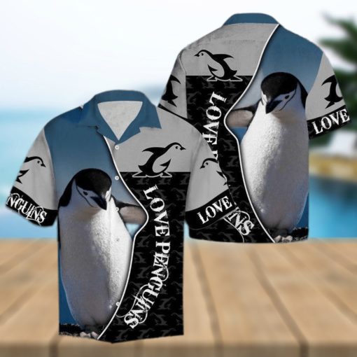 Lovely Penguins Hawaiian Shirt