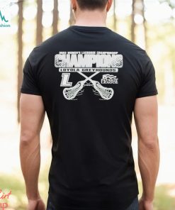 Loyola Greyhounds 2023 Patriot League Women’s Lacrosse Tournament Champions Shirt