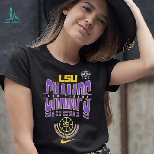 Lsu tigers champs 2023 women’s basketball national champions shirt