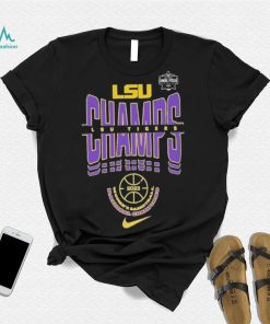 Lsu tigers champs 2023 women’s basketball national champions shirt