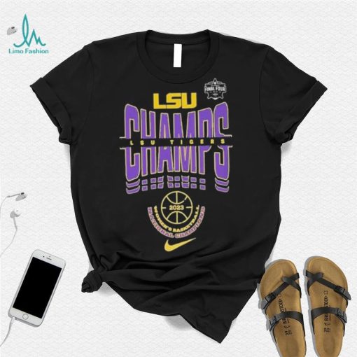 Lsu tigers champs 2023 women’s basketball national champions shirt