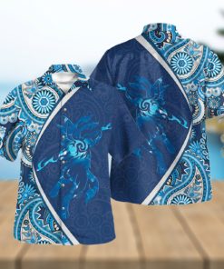 Lucario Paisley Pattern Design Hawaiian Shirt and Short