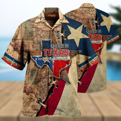 Made In Texas A Long, Long Time Ago Hawaiian Shirt