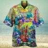 Magical Dragon In The Forest Hawaiian Shirt