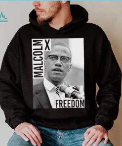 Malcolm X Freedom photo shirt