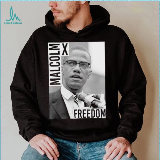 Malcolm X Freedom photo shirt