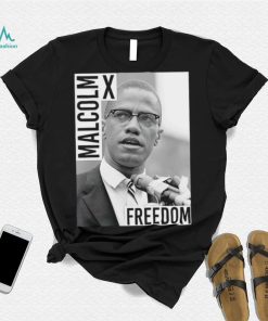 Malcolm X Freedom photo shirt